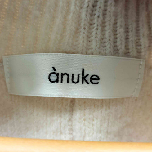 anuke} Vネックベスト レディース