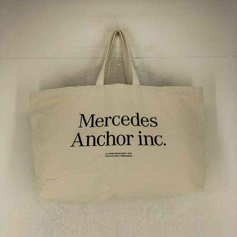 Mercedes Anchor inc. キャンバスロゴ トートバッグ メンズ
