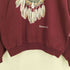 ジャージーズ JERZEES 90S USA製 フロントアニマルプリントクルーネックスウェット メンズ import:XL