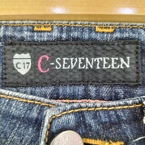 C-SEVENTEEN Y2K スキニーデニムパンツ レディース 27X32