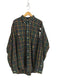 トミーヒルフィガー TOMMY HILFIGER 90S チェック L/S BD シャツ メンズ import:XL