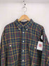 トミーヒルフィガー TOMMY HILFIGER 90S チェック L/S BD シャツ メンズ import:XL