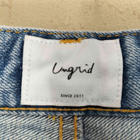 アングリッド Ungrid ヴィンテージスリムストレートデニム レディース 25