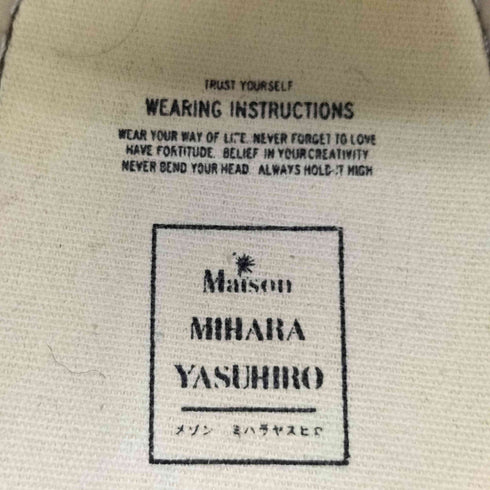 ミハラヤスヒロ MIHARA YASUHIRO PETERSON OG Sole Canvas Low メンズ EUR:43