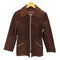 70s GENUINE LEATHER SUEDE ACME ジップ ジャケット メンズ