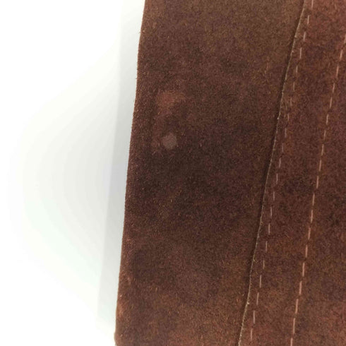 70s GENUINE LEATHER SUEDE ACME ジップ ジャケット メンズ
