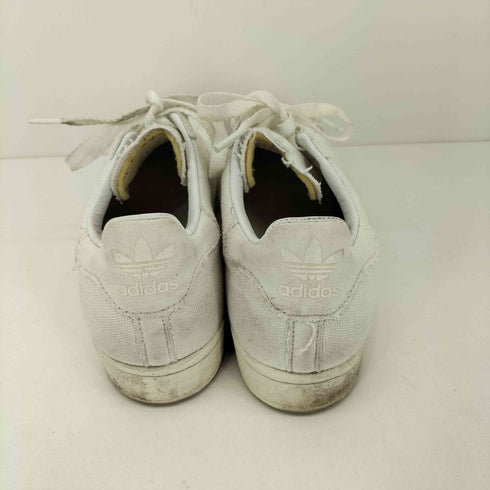 アディダスオリジナルス adidas Originals SUPERSTAR WHITE/WHITE スーパースター キャンバス メンズ JPN:27.5