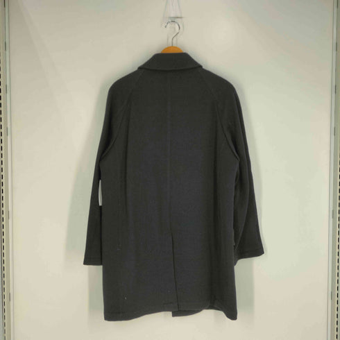 スーツカンパニー THE SUIT COMPANY ウールナイロン 比翼 ステンカラーコート メンズ JPN:M