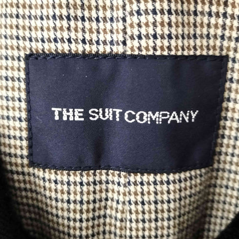スーツカンパニー THE SUIT COMPANY ウールナイロン 比翼 ステンカラーコート メンズ JPN:M
