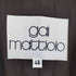 Gai Mattiolo イタリア製 ノーカラージャケット セットアップ レディース 46
