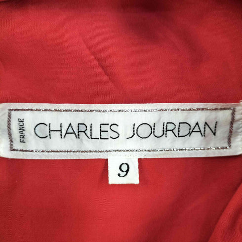 シャルルジョルダン CHARLES JOURDAN ハイネック コットンジャケット レディース 9