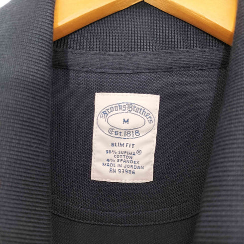 ブルックスブラザーズ BROOKS BROTHERS スーピマコットン ストレッチピケ ポロシャツ メンズ import:M