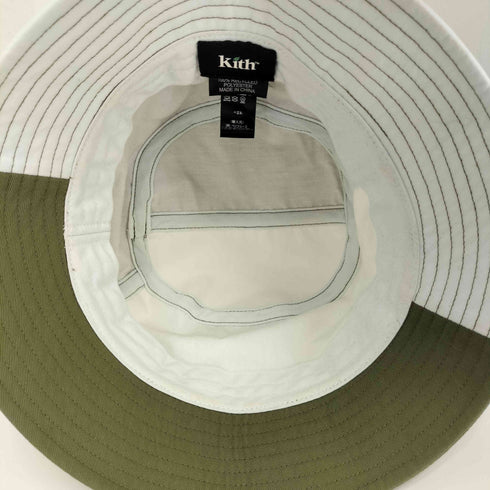 キス KITH SERIF LEAF LOGO BUCKET HAT メンズ