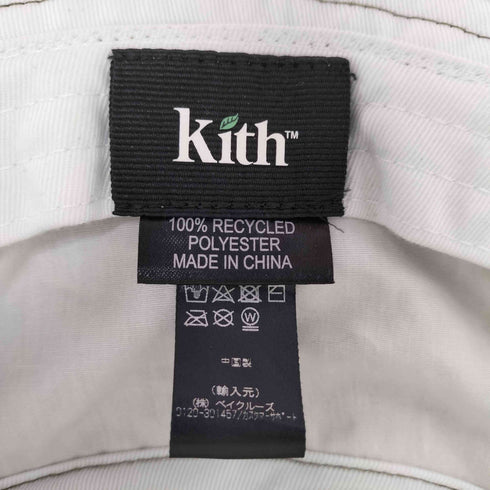 キス KITH SERIF LEAF LOGO BUCKET HAT メンズ