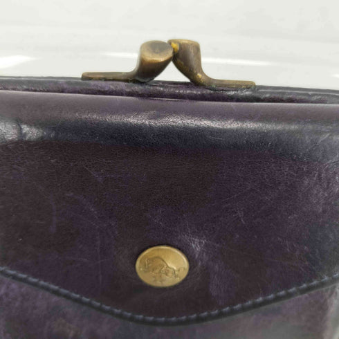 イルビゾンテ IL BISONTE レザーがま口財布 メンズ