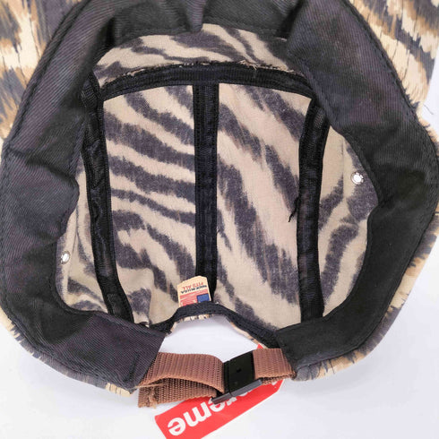 シュプリーム Supreme Tigerstripe Camp Cap メンズ ONE SIZE