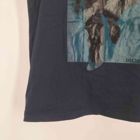 ディーゼル DIESEL Successful Losers プリント クルーネックTシャツ メンズ import:L