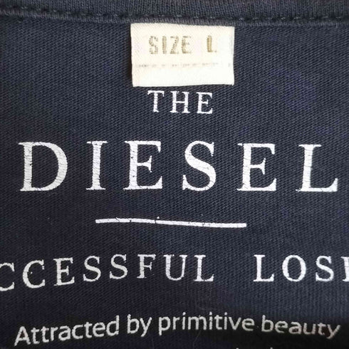 ディーゼル DIESEL Successful Losers プリント クルーネックTシャツ メンズ import:L