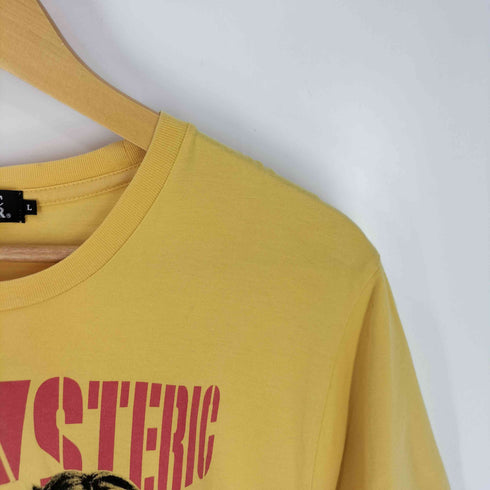 ヒステリックグラマー HYSTERIC GLAMOUR Japan Girl Are Crazy for the City Tshirt ヒスガール クルーネックTシャツ メンズ import:L