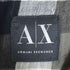 アルマーニエクスチェンジ ARMANI EXCHANGE 裏地ストライプ バッファローチェック ウエスタンシャツ メンズ