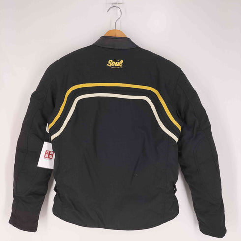 SOUL USA ロゴワッペン バイカージャケット メンズ import:M