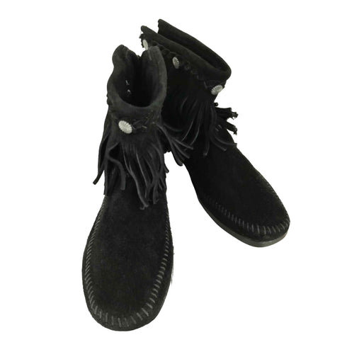 ミネトンカ Minnetonka HI TOP BACK ZIP BOOT レディース US:7