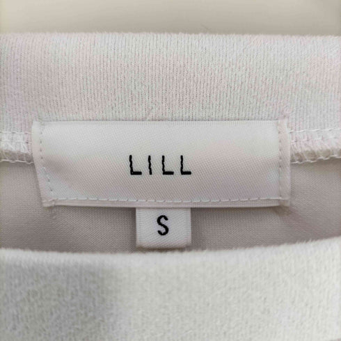リル LILL ルーズシルエットワイドスリーブフェイクレイヤードロングスリーブプルオーバー メンズ JPN:S