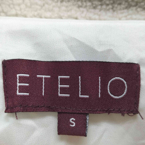 ETELIO ボア袖ライン切替スタンドネックジャケット(ドローコード付き) メンズ JPN:S