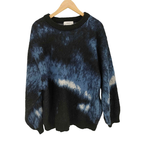 SERACE Loose silhouette abstract shaggy knit / ルーズシルエットアブストラクトシャギーニット メンズ JPN:S