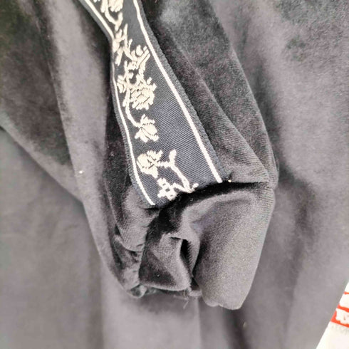 VELNUS Sideline velor half-zip pullover/サイドラインベロアハーフジッププルオーバー メンズ JPN:S