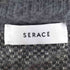 SERACE Loose silhouette abstract shaggy cardigan / ルーズシルエットアブストラクトシャギーカーディガン メンズ JPN:S