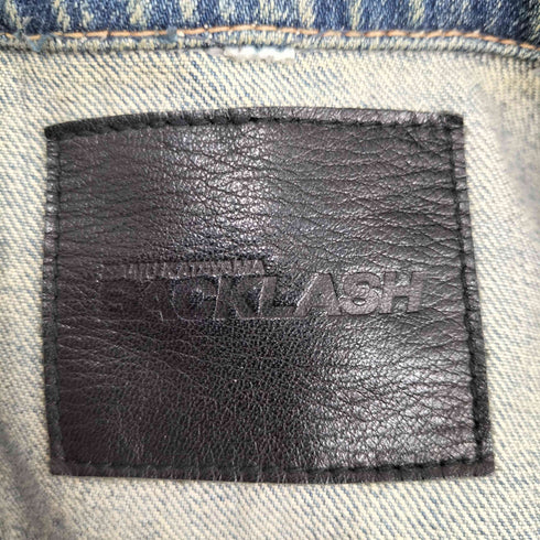 イサムカタヤマバックラッシュ ISAMU KATAYAMA BACKLASH COTTON 100%シルケット13.5ozデニム メンズ JPN:L