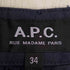 アーペーセー A.P.C. リネン混 イージータックパンツ メンズ 34