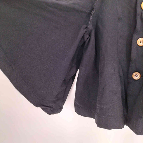 コムデギャルソンコムデギャルソン COMME des GARCONS COMME des GARCONS コムコム ポリ縮絨 インサイドアウト ケープスリーブ 丸襟 4B ジャケット レディース JPN:XS