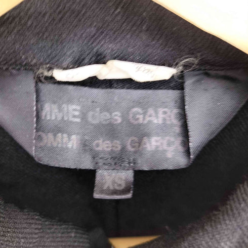 コムデギャルソンコムデギャルソン COMME des GARCONS COMME des GARCONS コムコム ポリ縮絨 インサイドアウト ケープスリーブ 丸襟 4B ジャケット レディース JPN:XS