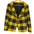 ジュンヤワタナベコムデギャルソン JUNYA WATANABE COMME des GARCONS AD2006 2006AW タータンチェック シングルブレスト 1B テーラード ジャケット レディース SS