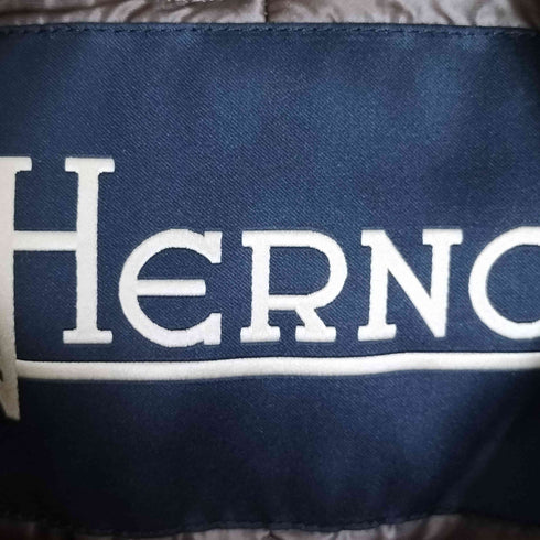 ヘルノ Herno PIACENZA DROPGLIDE Cashmere Chester ライナー中綿ベスト カシミヤ チェスターコート メンズ EUR:50
