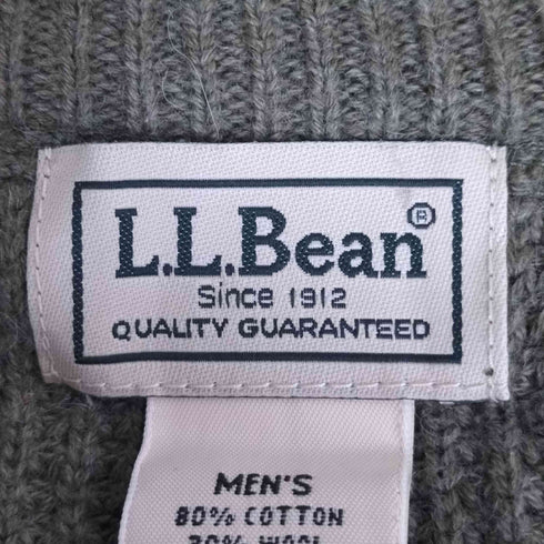 エルエルビーン L.L.Bean ヘンリーネック ウール混 ニット メンズ XXL