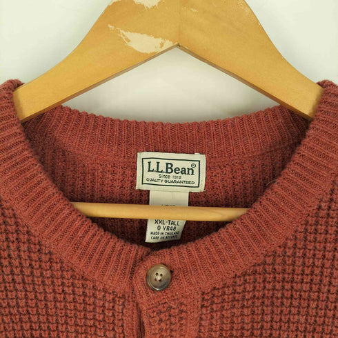 エルエルビーン L.L.Bean ヘンリーネック ウール混 ニット メンズ XXL