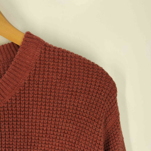 エルエルビーン L.L.Bean ヘンリーネック ウール混 ニット メンズ XXL