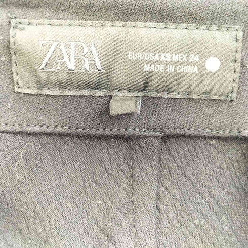 ザラ ZARA ZW COLLECTION EMBROIDERED LONG SKIRT 刺繍 フレアスカート レディース JPN:XS