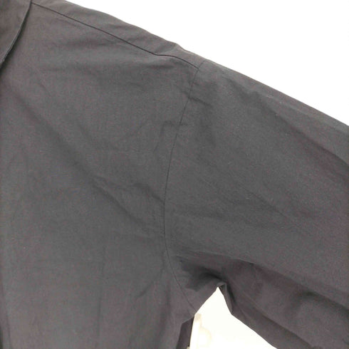 ザラ ZARA シアー チュール ドッキング シャツワンピース レディース import:S