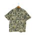 Hilo Hattie スリランカ製 亀 ギター 総柄 コットン アロハシャツ メンズ import:XL