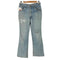 リーバイス Levis アメリカ製 オレンジタブ ボタン裏10刻印 42TALONジップ ブーツカット フレア デニム パンツ ベルボトム レディース 記載無し