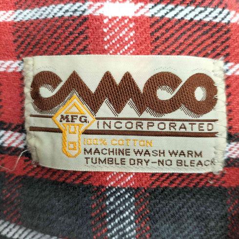 カムコ CAMCO ヘビーネルシャツ メンズ import:S