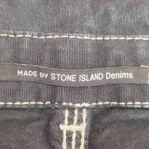 ストーンアイランド STONE ISLAND Denims 06aw 背面S.I.プリント デニムカーゴパンツ メンズ W32