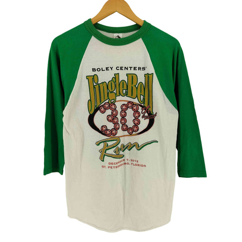 オーガスタスポーツウェア AUGUSTA SPORTSWEAR ラグランスリーブ 両面プリント チャリティーイベント アニバーサリー Tシャツ Y2K メンズ M