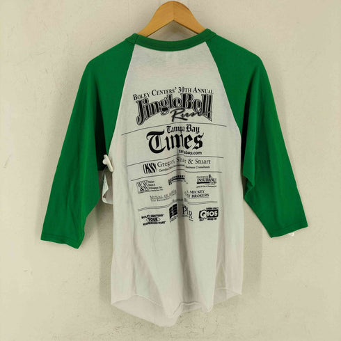 オーガスタスポーツウェア AUGUSTA SPORTSWEAR ラグランスリーブ 両面プリント チャリティーイベント アニバーサリー Tシャツ Y2K メンズ M