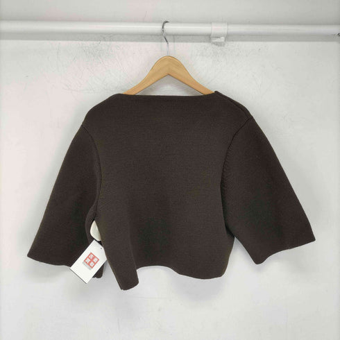ザラ ZARA ショート丈ニットカーディガン レディース import:M