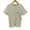 カーハートワークインプログレス Carhartt WIP POCKET T-SHIRT メンズ M